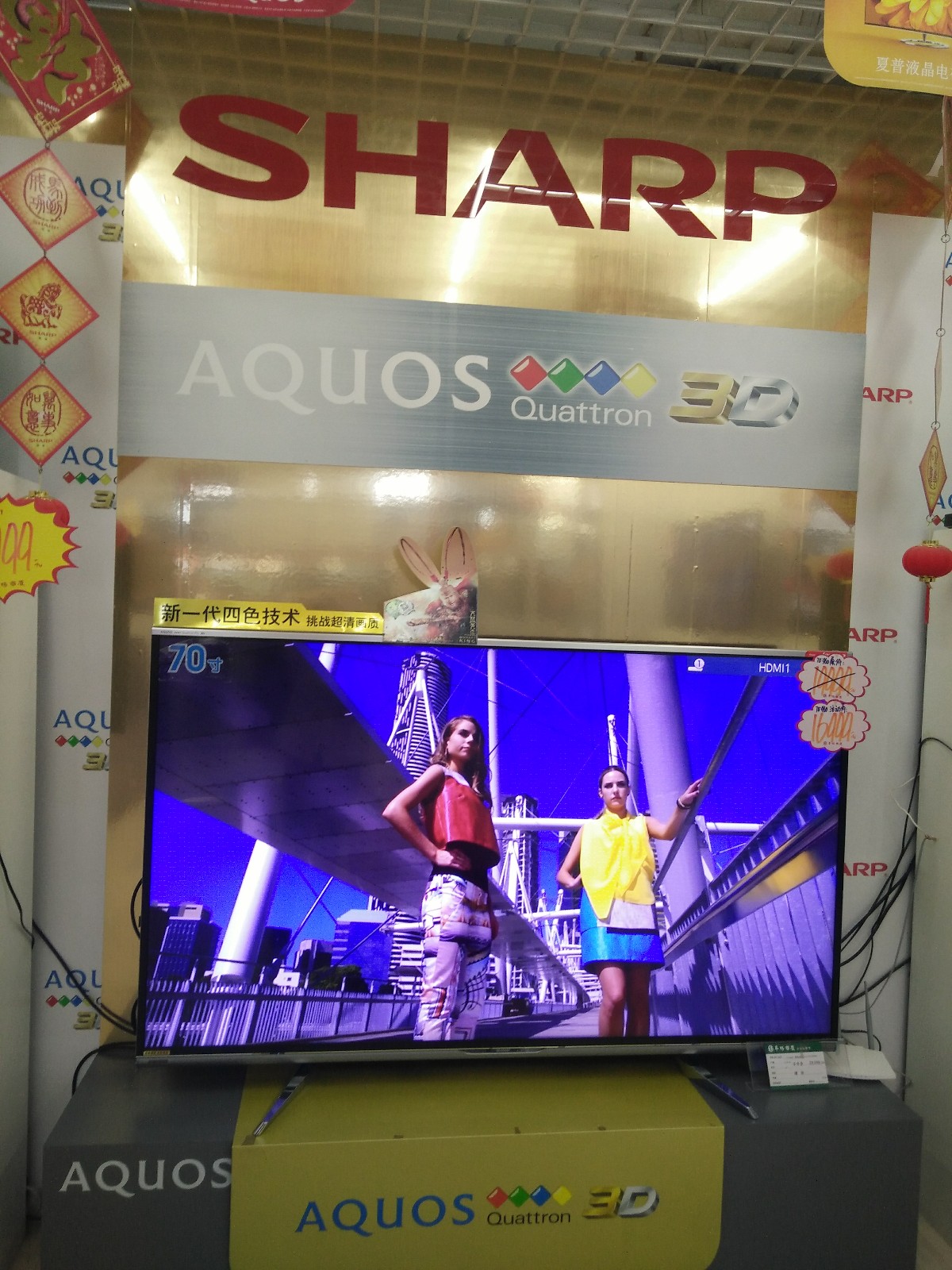 阜阳商厦家电数码广场夏普店